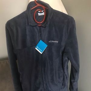 Navy Blue Columbia Men’s Mountain Full Zip Fleece